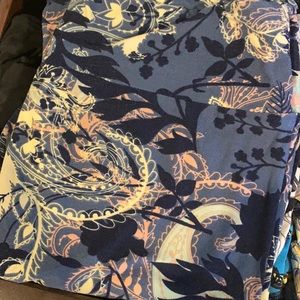 LuLaRoe paisley leggings. EUC